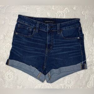 Aeropostale Dark Blue Jean Shorts